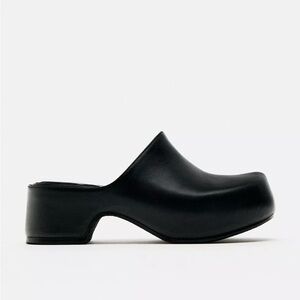 ZARA Heeled Clogs